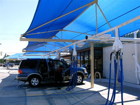 Car wash canopy 5