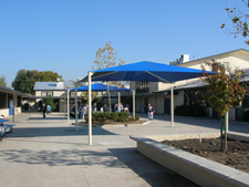 DSA shade structures and canopies