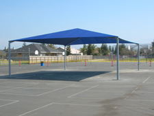 DSA shade structure