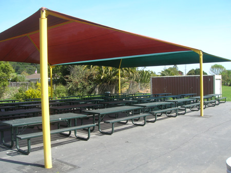 Lunch shade Structure