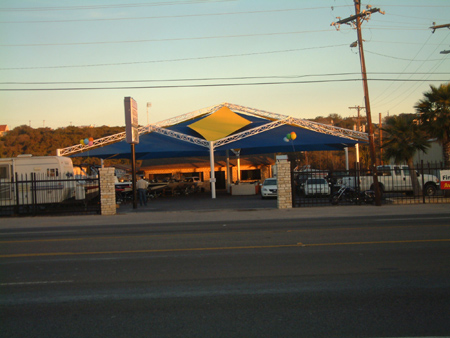 custom shade structure