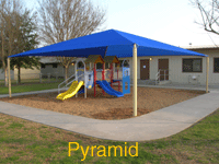 Pyramid Shade Structure