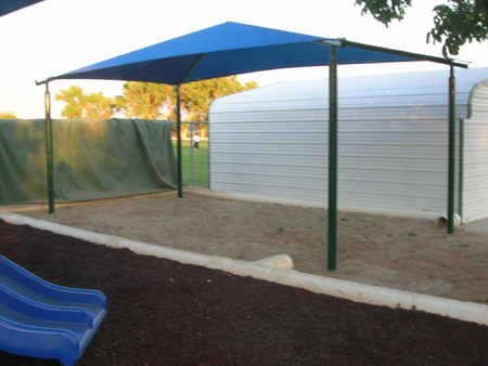 California Public School - Hip Shade Structure