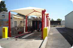 Car Wash Shade Structures