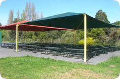 Lunch Area Shade Structures