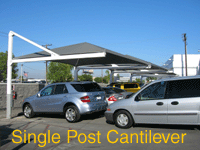 Cantilever Shade Structures