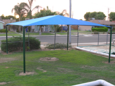 Shade Canopy Structure in Fresno California