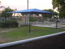Shade Canopy Structure in Fresno California