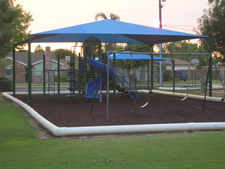 Shade Canopy Structure in Fresno California